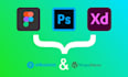 convert figma, xd and PSD to unbounce, instapage and wordpress landing page