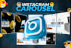 design amazing instagram carousel and social media posts