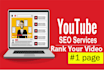 be your professional youtube SEO expert and be personal manager
