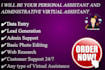 be your administrative virtual assistant