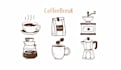 make simple, unique and hand drawn custom icons set