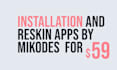 do installation and reskin android app