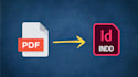 recreate your PDF to indesign