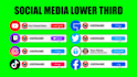 create social media lower third animation