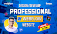design professional webflow websites, convert figma to webflow