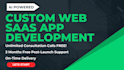 build custom ai software development saas web application as software developer