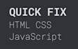 fix HTML, CSS,scss,less or javascript,typescript
