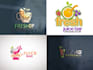 do modern smoothie bar and juice logo design