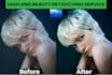 retouch high end beauty, skin, and face retouching portrait