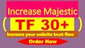 increase your majestic seo tf cf 30plus guaranteed ranking