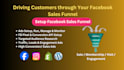 create a facebook funnel ad campaign and instagram ad for your business