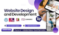 create responsive wordpress website design or blog