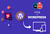 convert PSD to wordpress or figma to wordpress