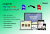 convert PSD to HTML,CSS,bootstrap responsively
