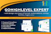 create responsive gohighlevel funnels and  automations