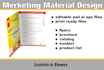 design brochure, flyers, catalog, poster