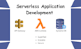create full stack serverless applications on AWS