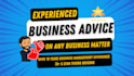 provide business advice on any business matter or challenge