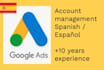setup and manage google adwords ads campaign spanish español
