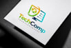 do unique, modern professional computer and internet logo