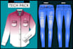 do flat sketch and fashion tech pack