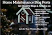 create engaging home maintenance blogs