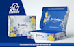 design packaging box design, mailer box, product box design with 3d mockup