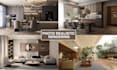 do realistic 3d kitchen, living room, and office design with video walkthrough