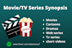 write original movies or series synopsis