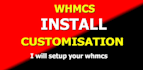 install and customization whmcs