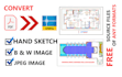autocad draftsman redraw floor plan architectural plan