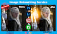 do your photo retouching carefully with creative idea
