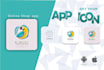 do simple and memorable app minimalist logo or icon