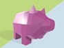 design low poly papercraft