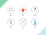 design custom svg icons set for you