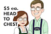 draw you as family guy cartoon