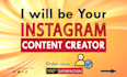 be your instagram content creator for your business