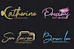 create unique signature logo