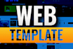design web template or PSD website or PSD mockup