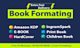 do children book, amazon, ingramspark, interior book formatting urgently