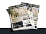 done real estate open house just listed flyer brochure design