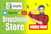 build high converting shopify dropshipping store or shopify website