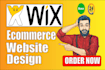 build an ecommerce wix online store, redesign wix dropshipping store