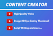 be your youtube content creator