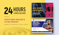 design promotional postcard mailer and eddm direct mail for your business