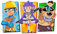design a custom cartoon character or mascot