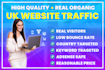 bring UK targeted website traffic