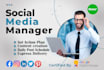 be your social media manager and content creator