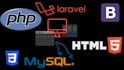 develop full php,html css, laravel,backend developer,website
