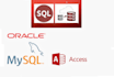 do database design, erd, microsoft access, mysql, sql server, oracle and sqlite